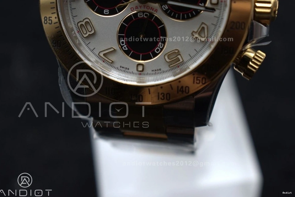 YG Arabic Daytona Markers Clean Bracelet 116503 V2 White SS 1:1 Best Dial on Edition SA4130 0227
